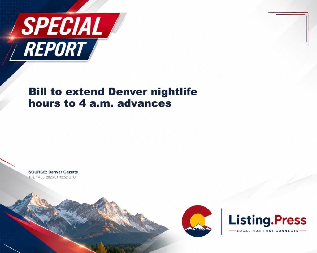 Bill to extend Denver nightlife hours to 4 a.m. advances