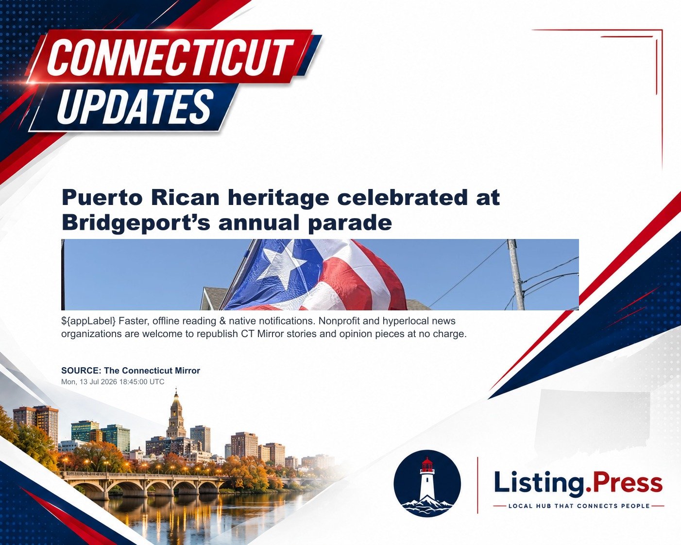 Puerto Rican heritage celebrated at Bridgeport’s annual parade