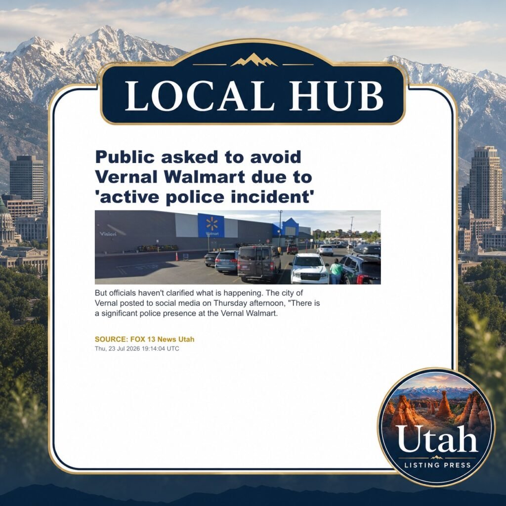Public asked to avoid Vernal Walmart due to ‘active police incident’