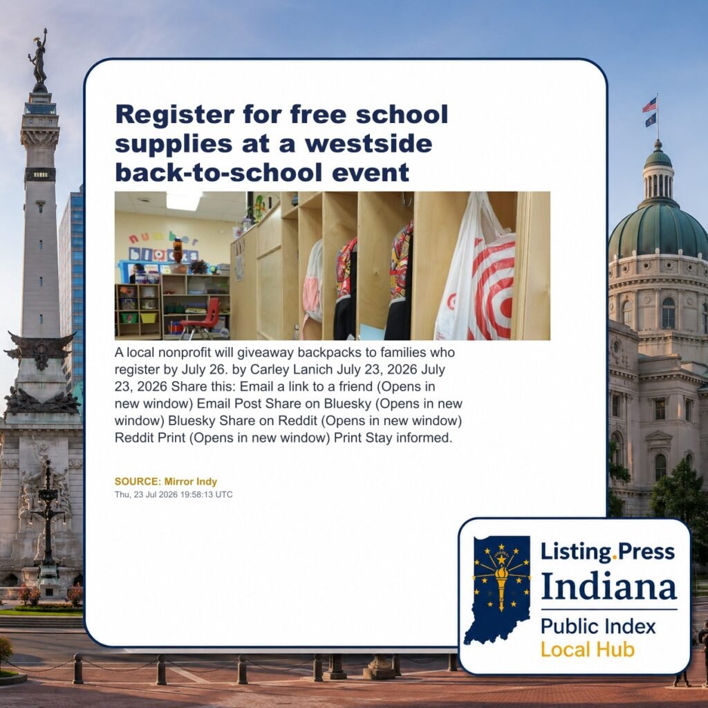 Register for free school supplies at a westside back-to-school event