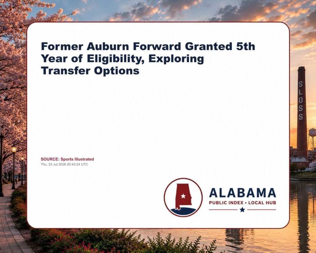 Former Auburn Forward Granted 5th Year of Eligibility, Exploring Transfer Options