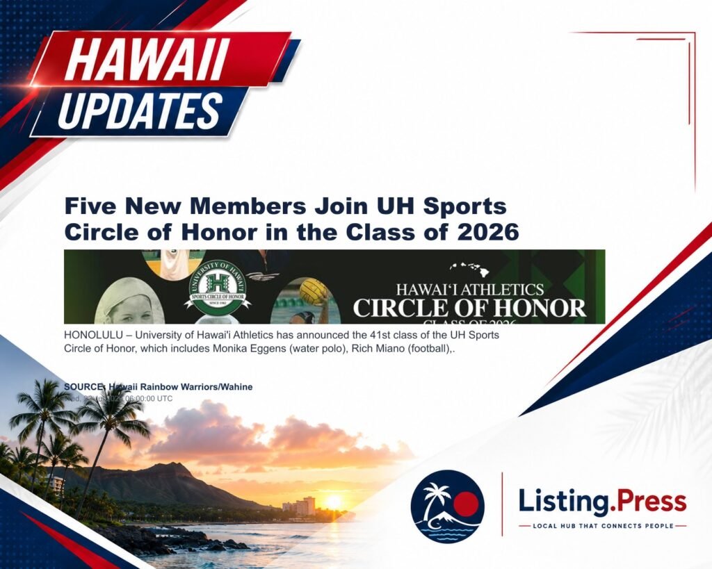 Five New Members Join UH Sports Circle of Honor in the Class of 2026