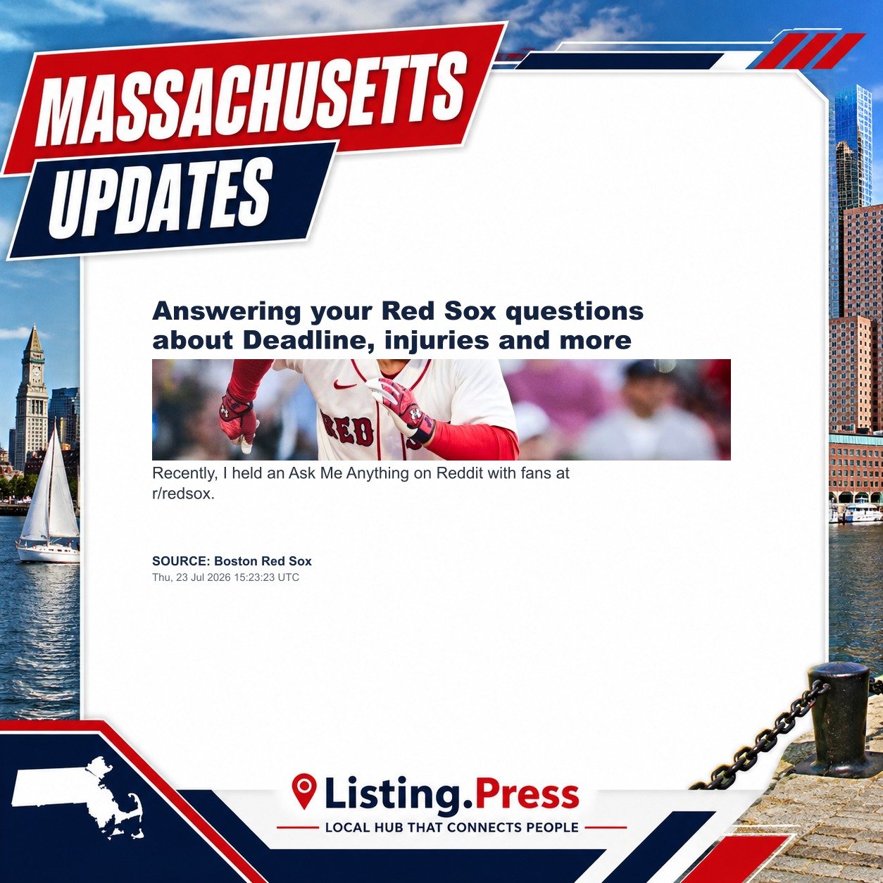 Answering your Red Sox questions about Deadline, injuries and more
