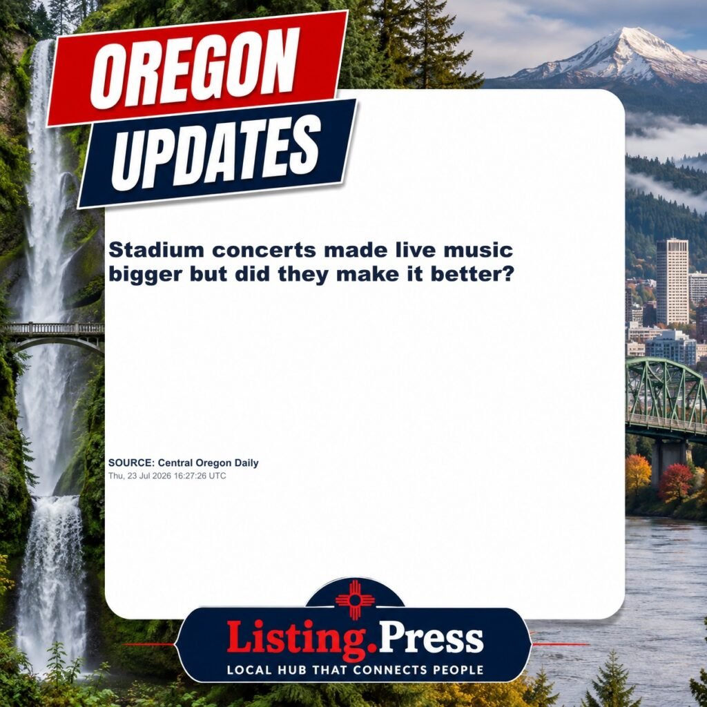 Stadium concerts made live music bigger but did they make it better?