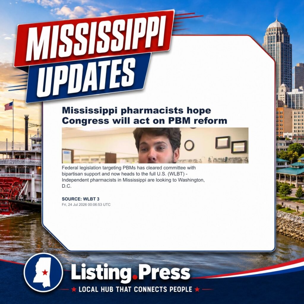 Mississippi pharmacists hope Congress will act on PBM reform
