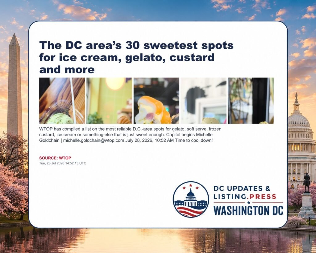 The DC area’s 30 sweetest spots for ice cream, gelato, custard and more
