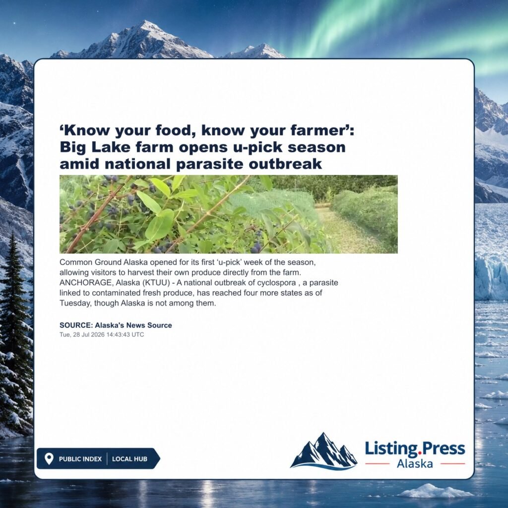 ‘Know your food, know your farmer’: Big Lake farm opens u-pick season amid national parasite outbreak