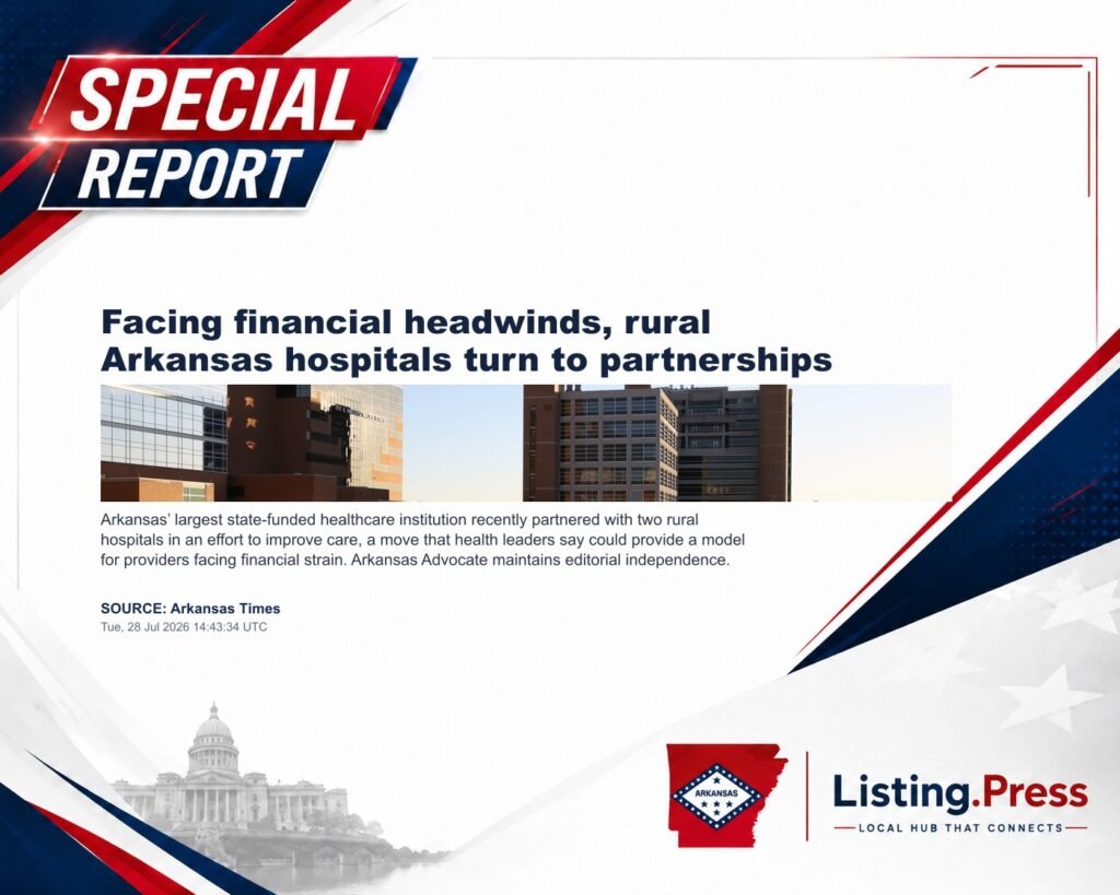 Facing financial headwinds, rural Arkansas hospitals turn to partnerships