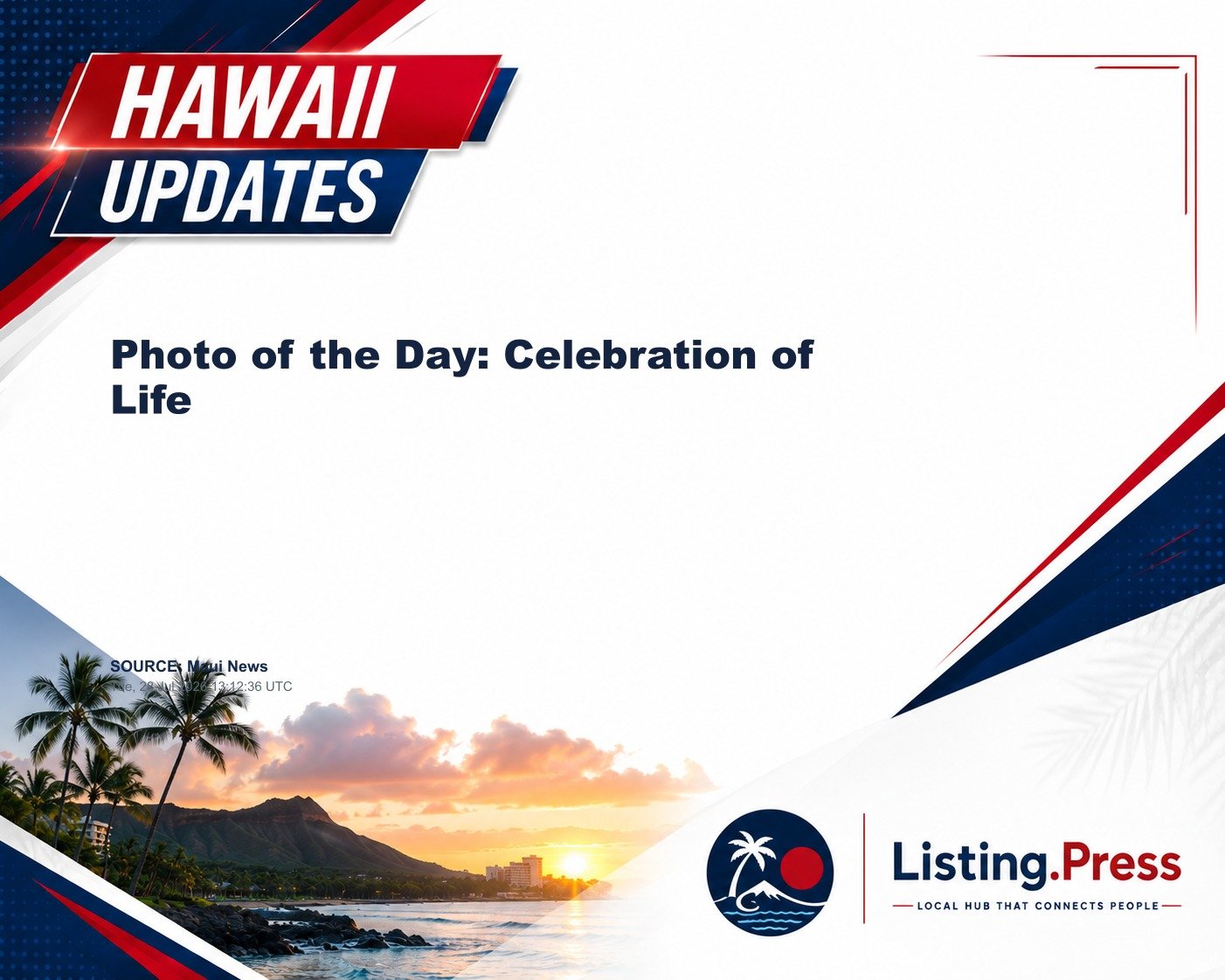 Photo of the Day: Celebration of Life