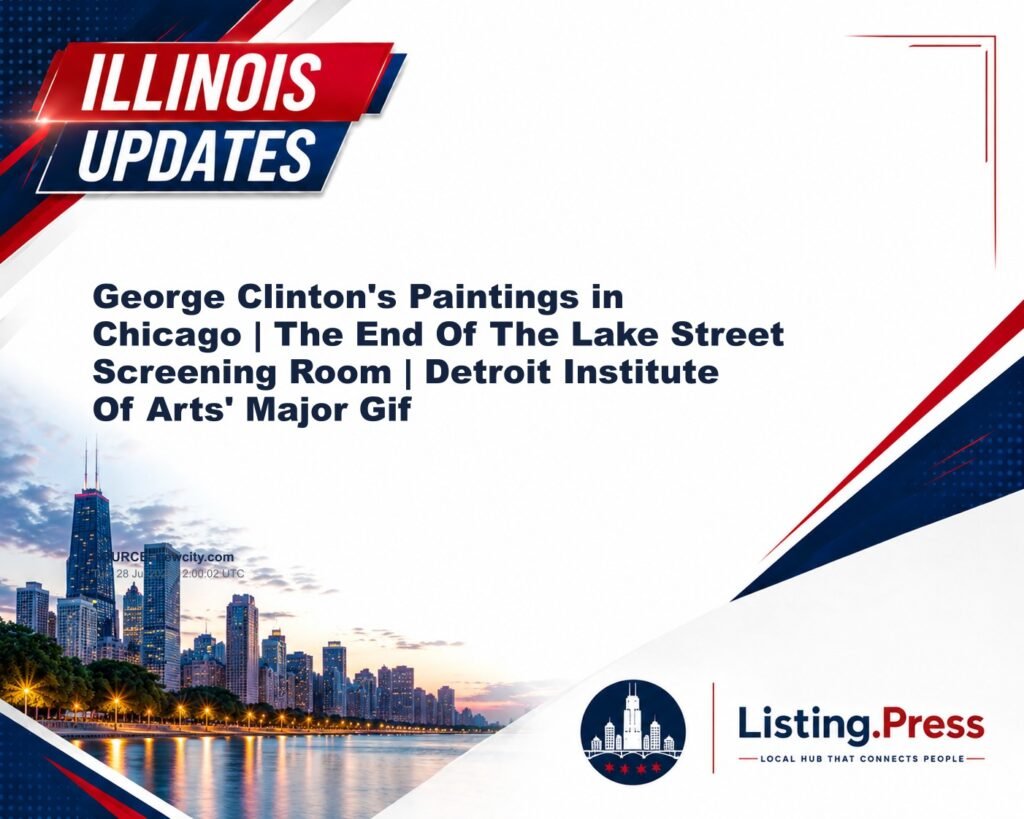 George Clinton’s Paintings in Chicago | The End Of The Lake Street Screening Room | Detroit Institute Of Arts’ Major Gif