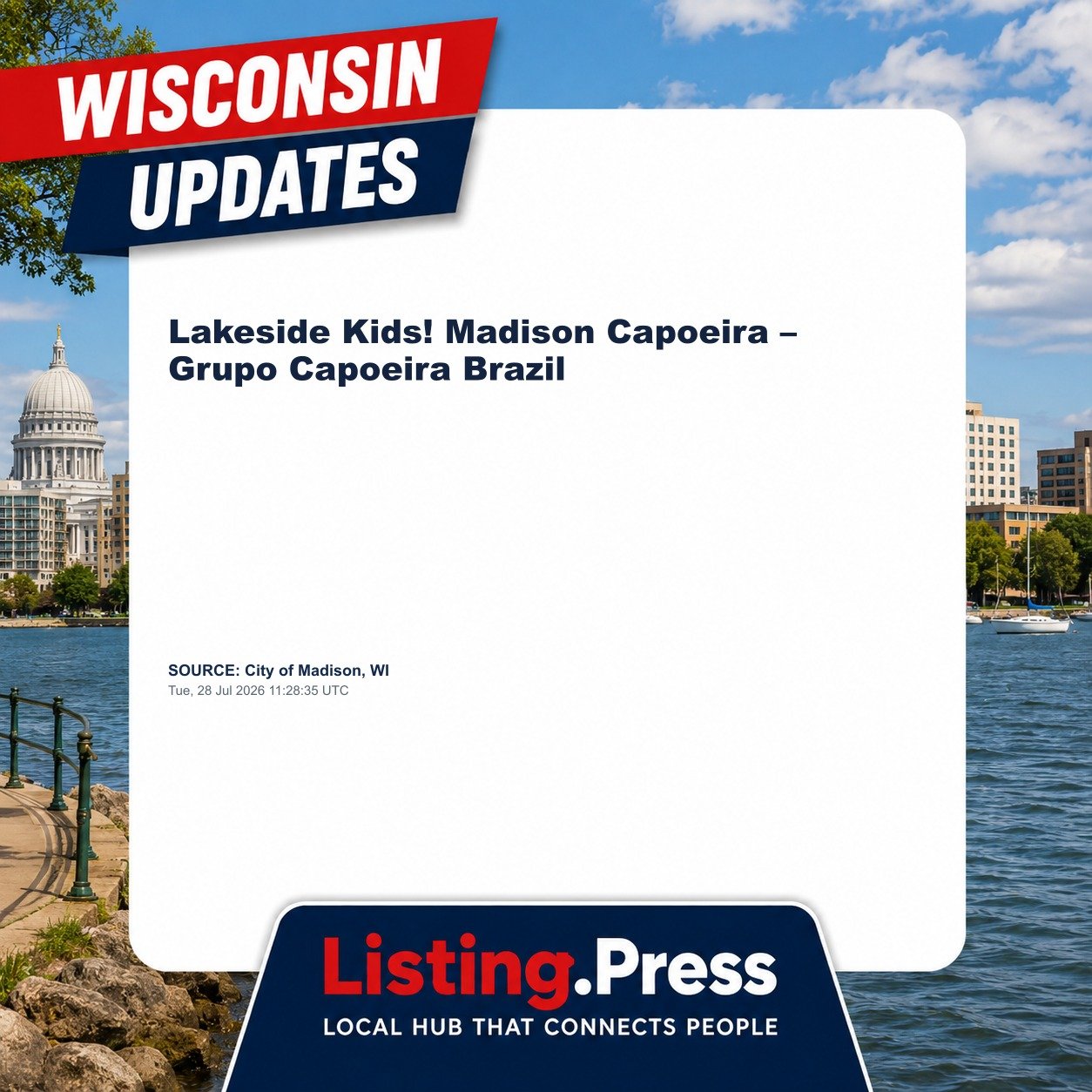 Lakeside Kids! Madison Capoeira – Grupo Capoeira Brazil