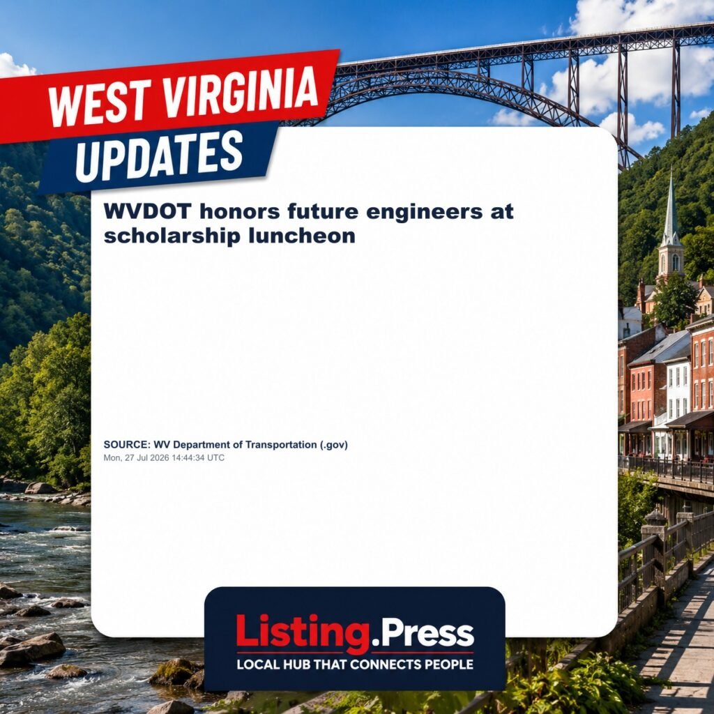 WVDOT honors future engineers at scholarship luncheon