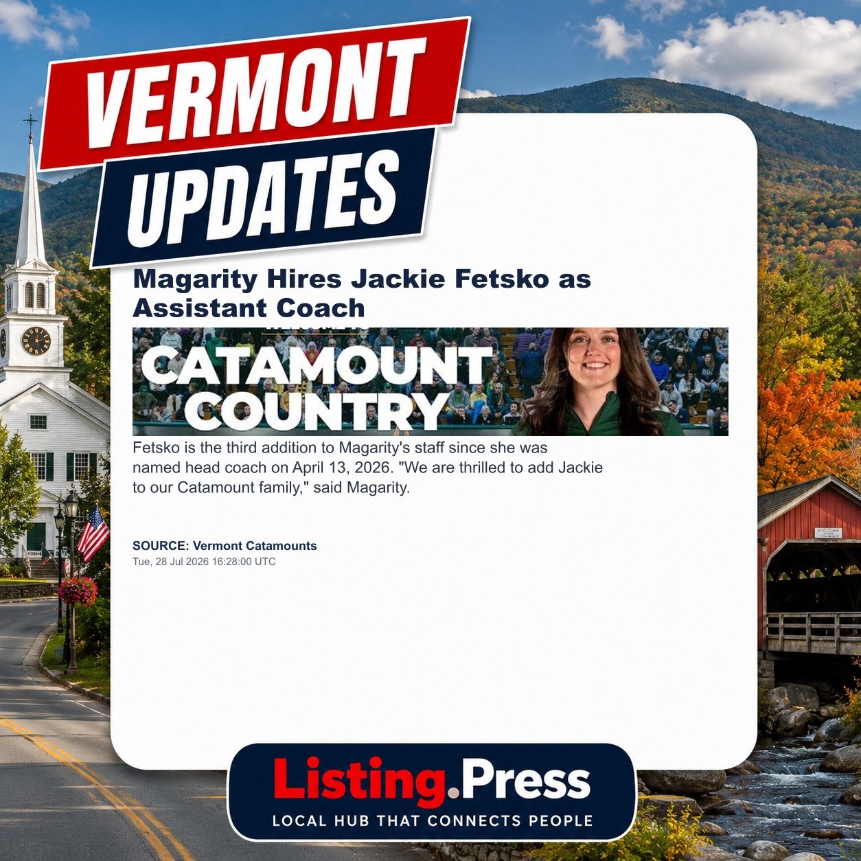Magarity Hires Jackie Fetsko as Assistant Coach