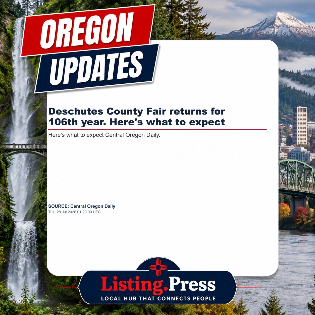 Deschutes County Fair returns for 106th year. Here's what to expect