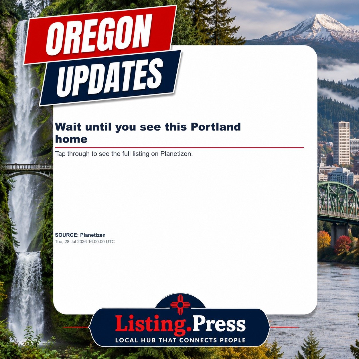 Wait until you see this Portland home