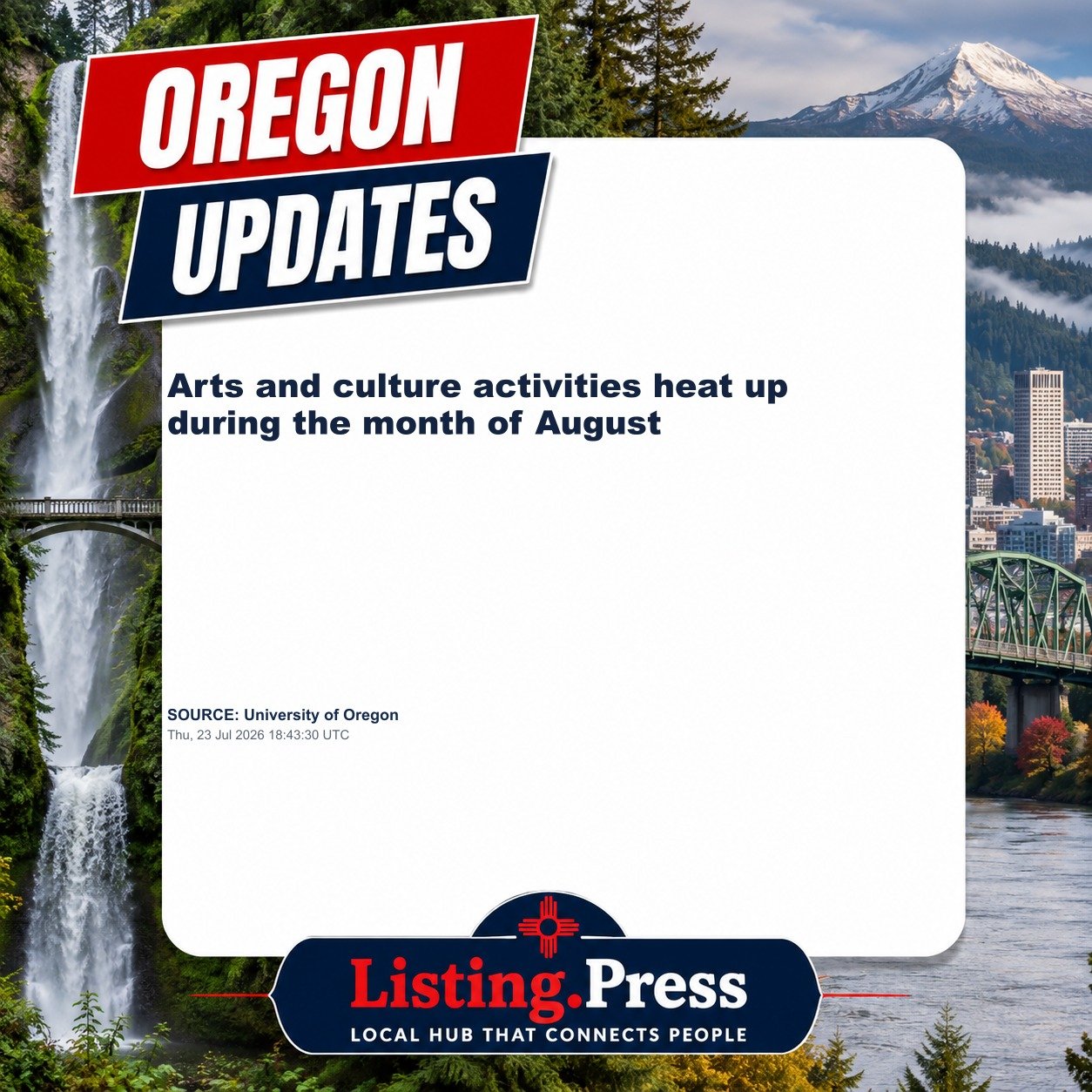 Arts and culture activities heat up during the month of August