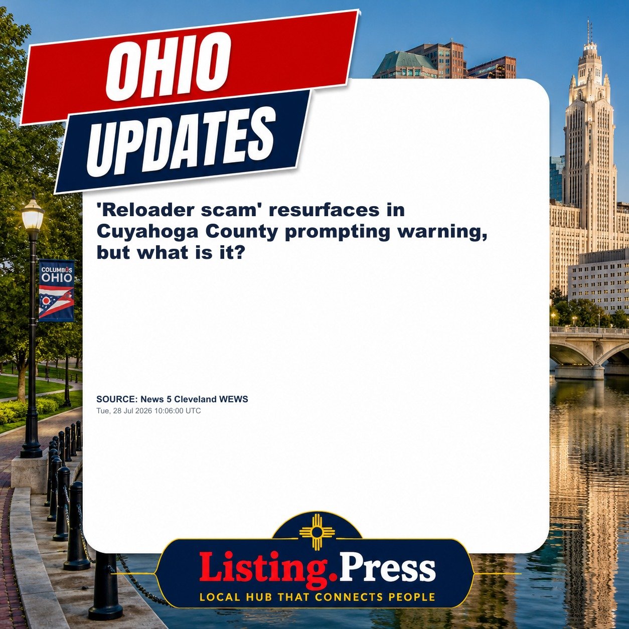 'Reloader scam' resurfaces in Cuyahoga County prompting warning, but what is it?