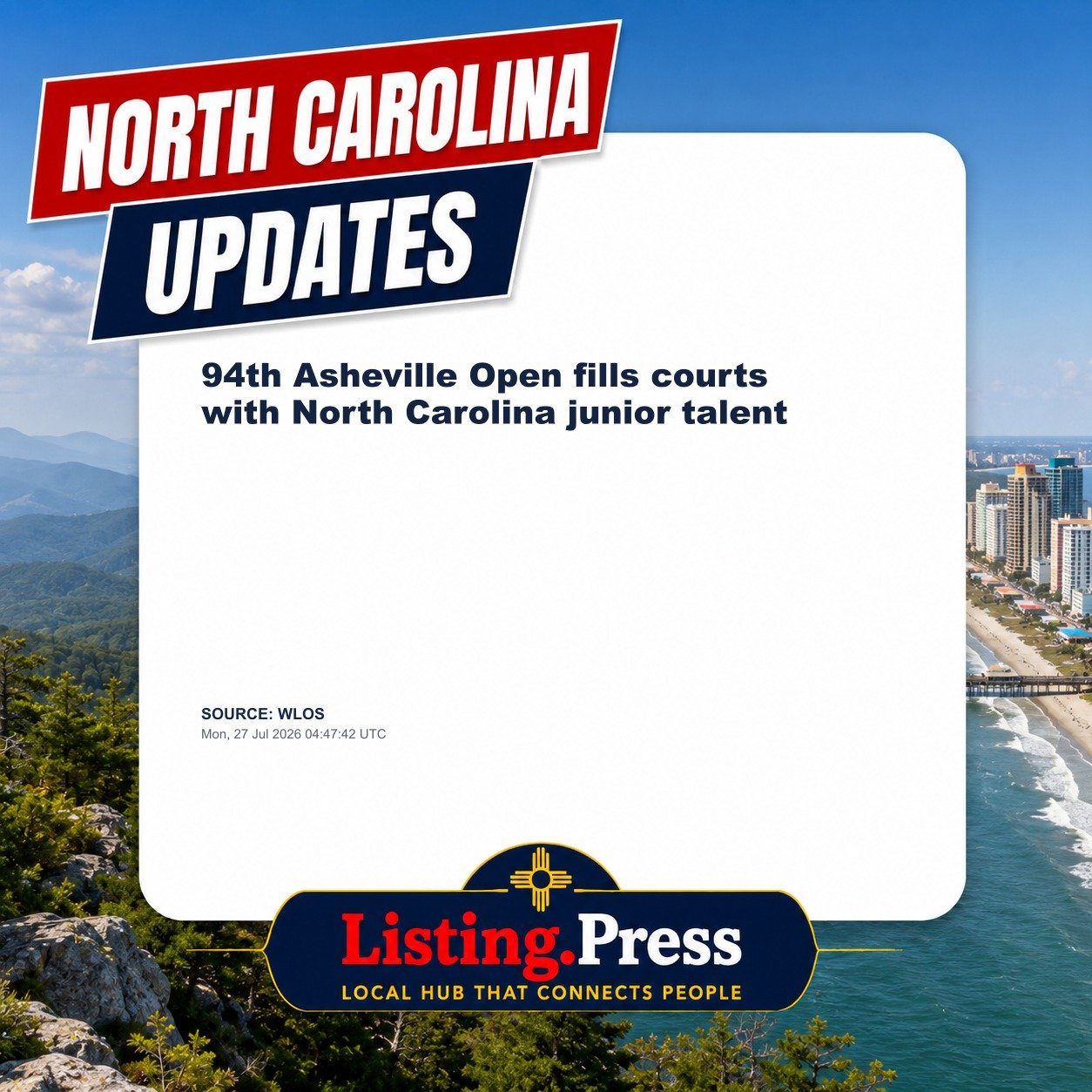 94th Asheville Open fills courts with North Carolina junior talent