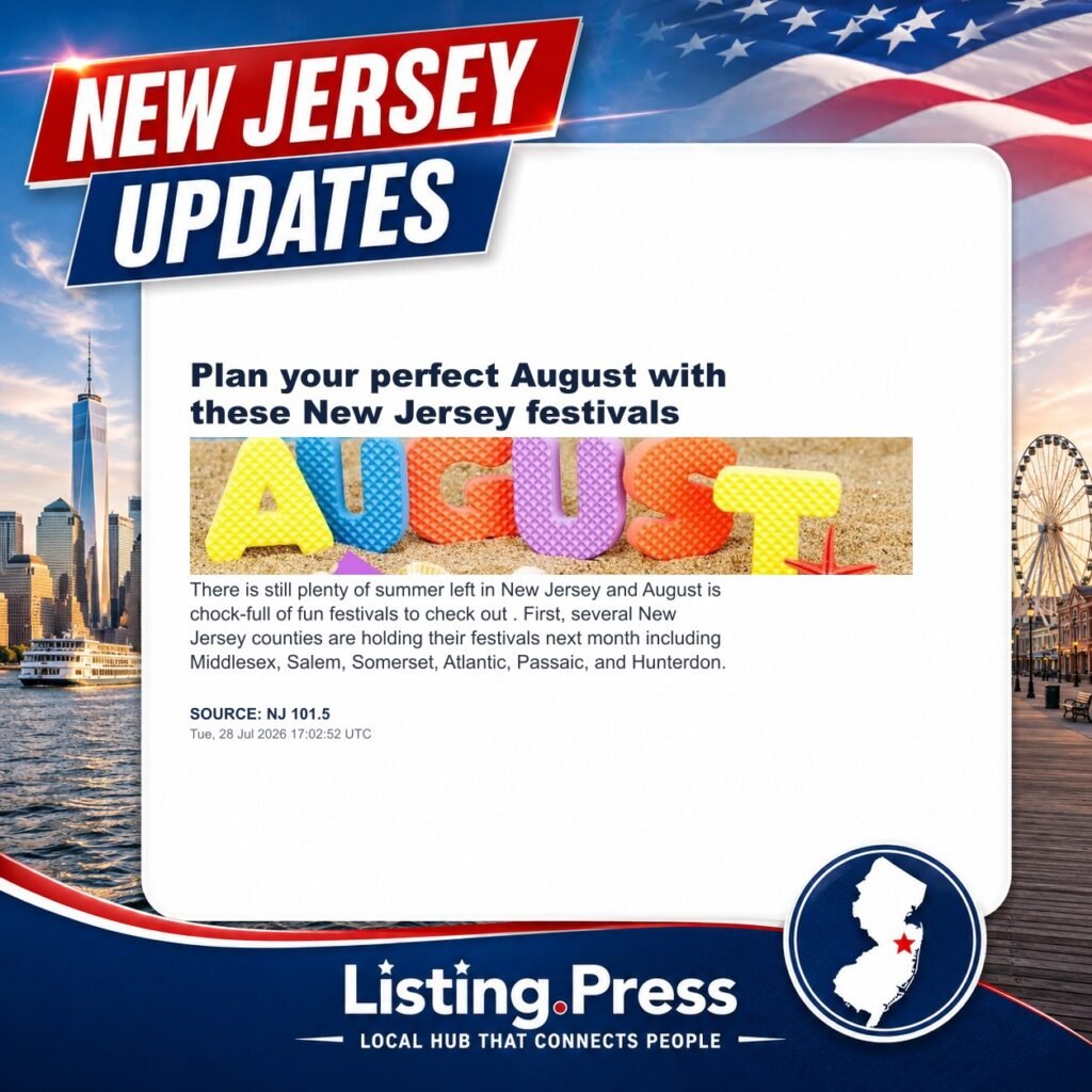 Plan your perfect August with these New Jersey festivals
