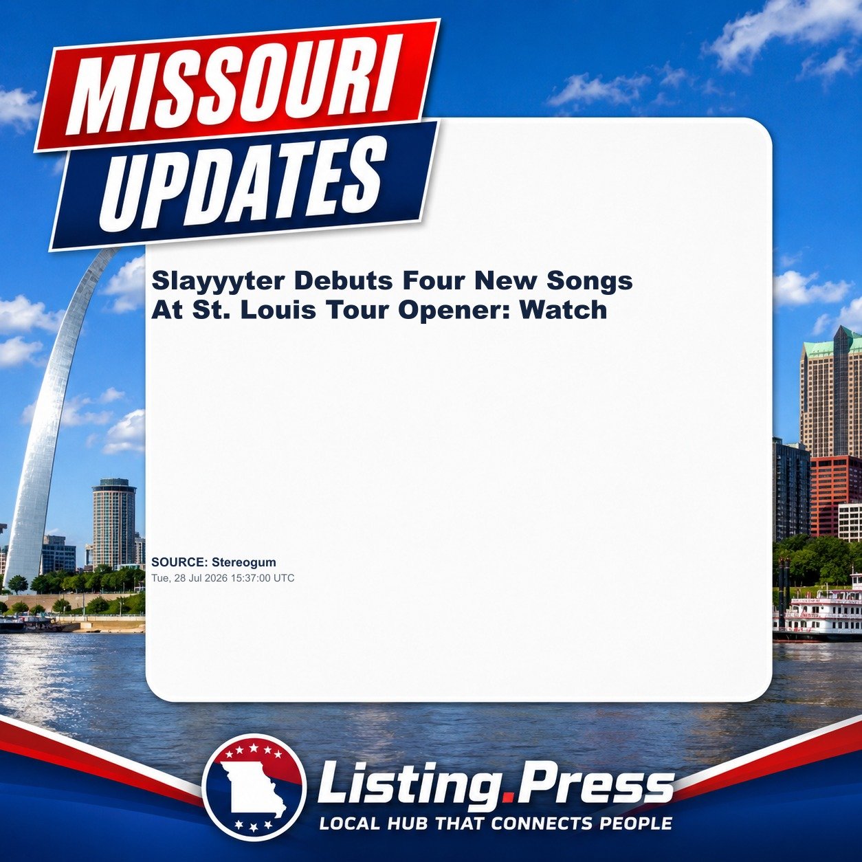 Slayyyter Debuts Four New Songs At St. Louis Tour Opener: Watch