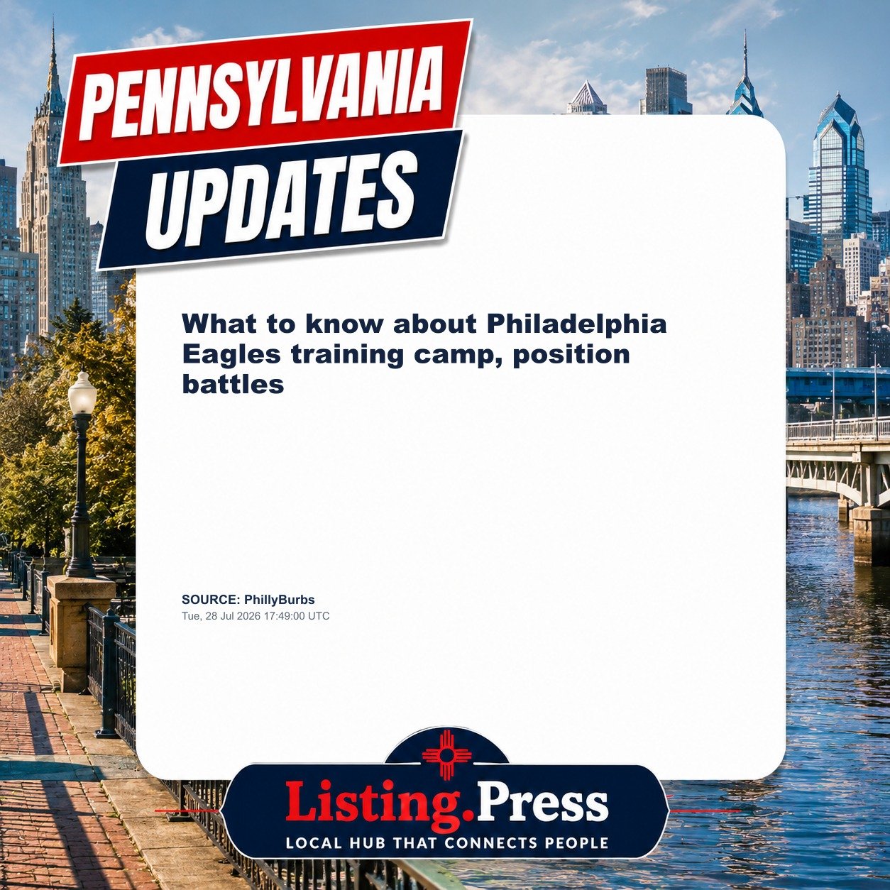What to know about Philadelphia Eagles training camp, position battles