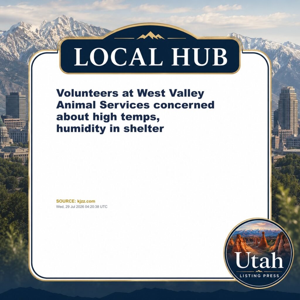 Volunteers at West Valley Animal Services concerned about high temps, humidity in shelter