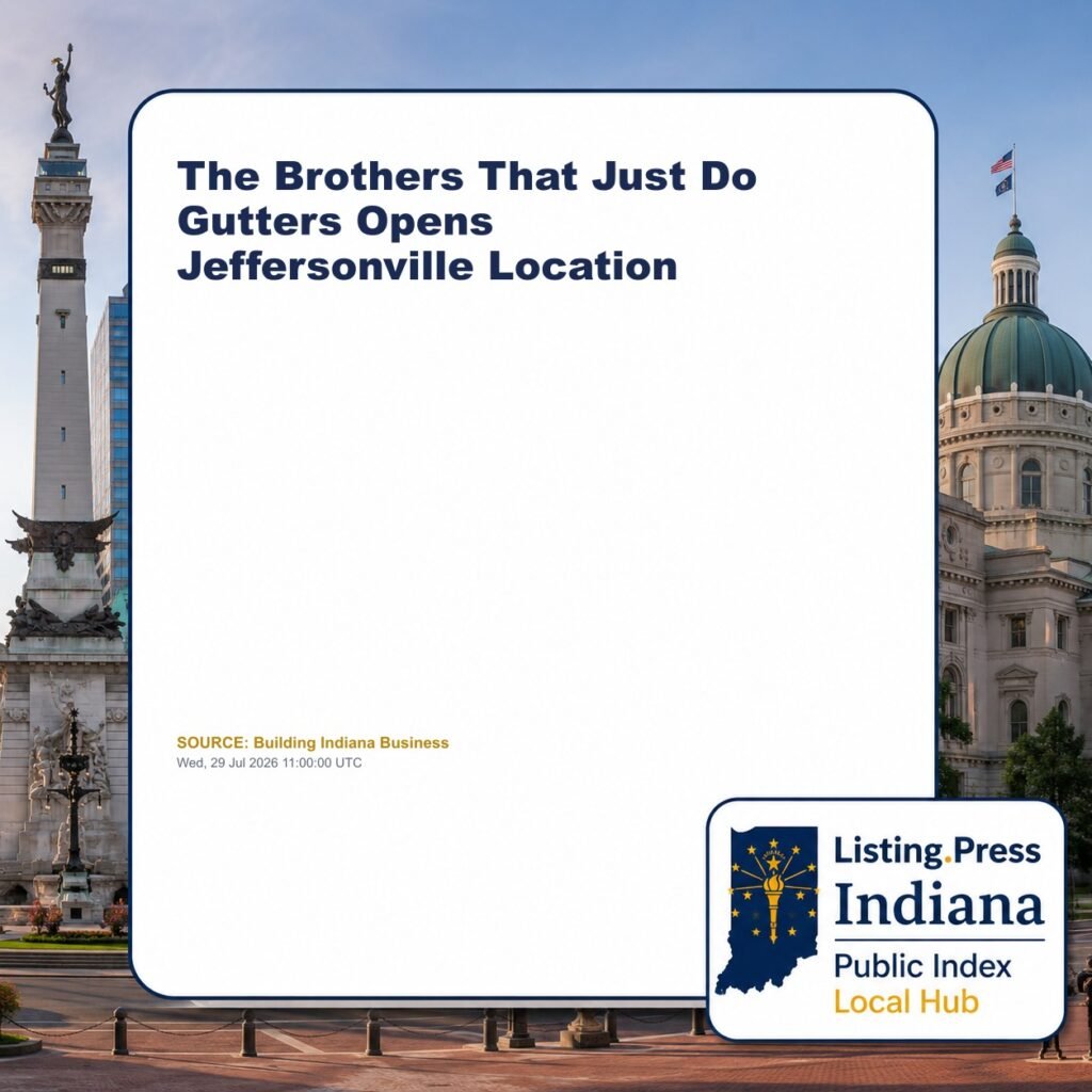 The Brothers That Just Do Gutters Opens Jeffersonville Location