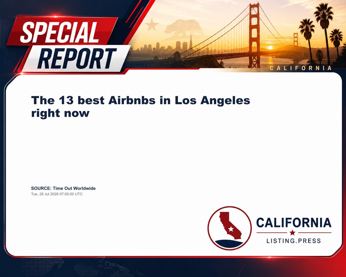 The 13 best Airbnbs in Los Angeles right now