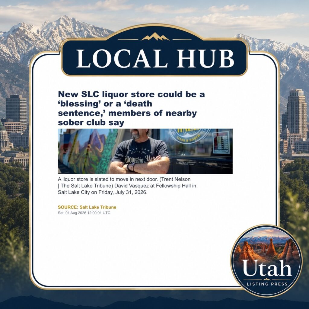 New SLC liquor store could be a ‘blessing’ or a ‘death sentence,’ members of nearby sober club say