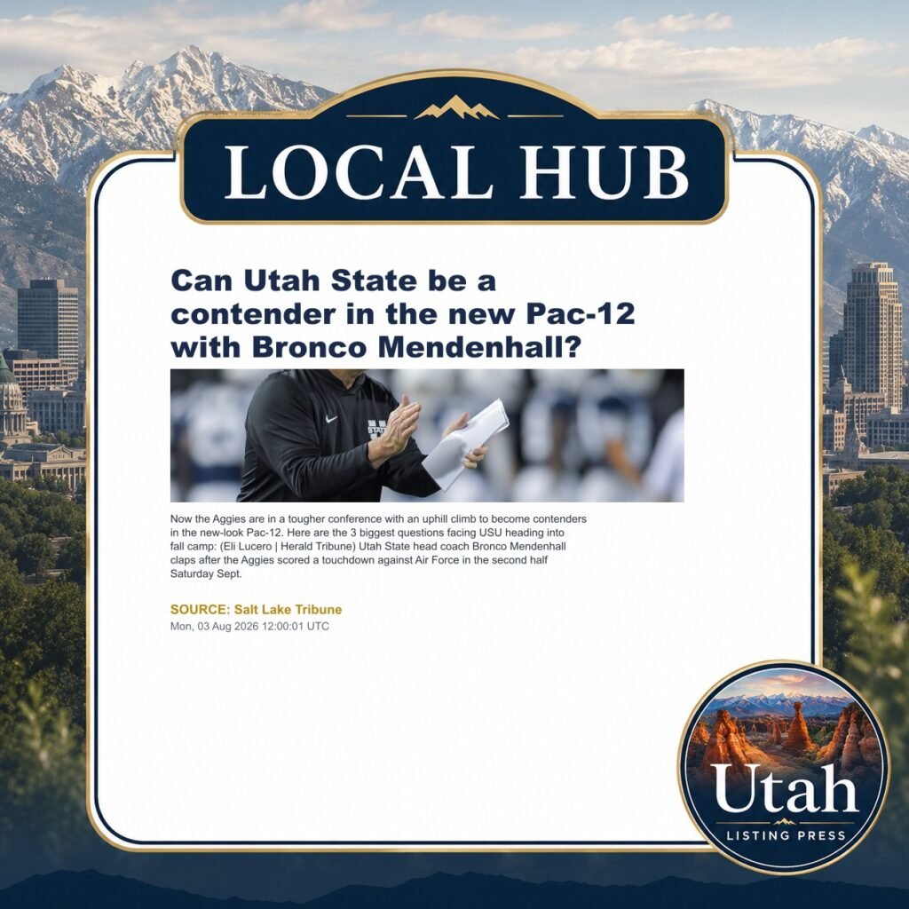 Can Utah State be a contender in the new Pac-12 with Bronco Mendenhall?