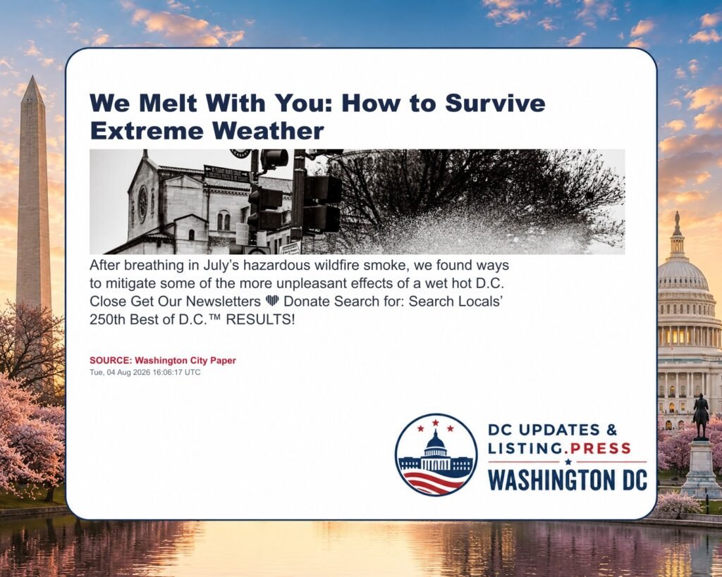 We Melt With You: How to Survive Extreme Weather
