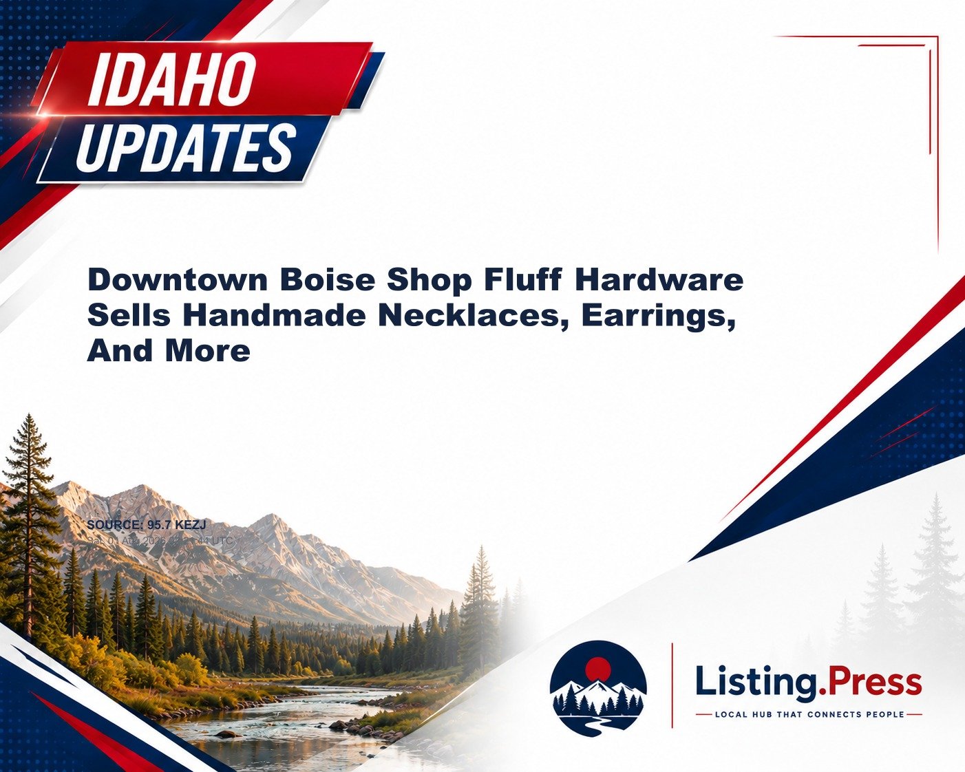 Downtown Boise Shop Fluff Hardware Sells Handmade Necklaces, Earrings, And More