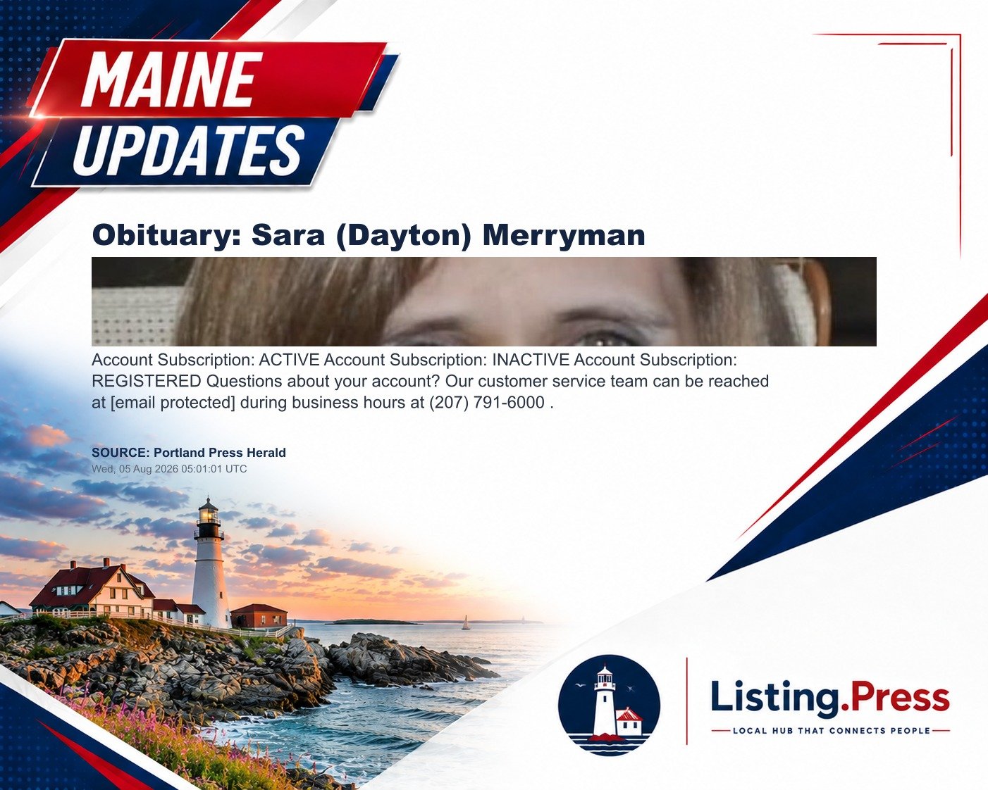Obituary: Sara (Dayton) Merryman