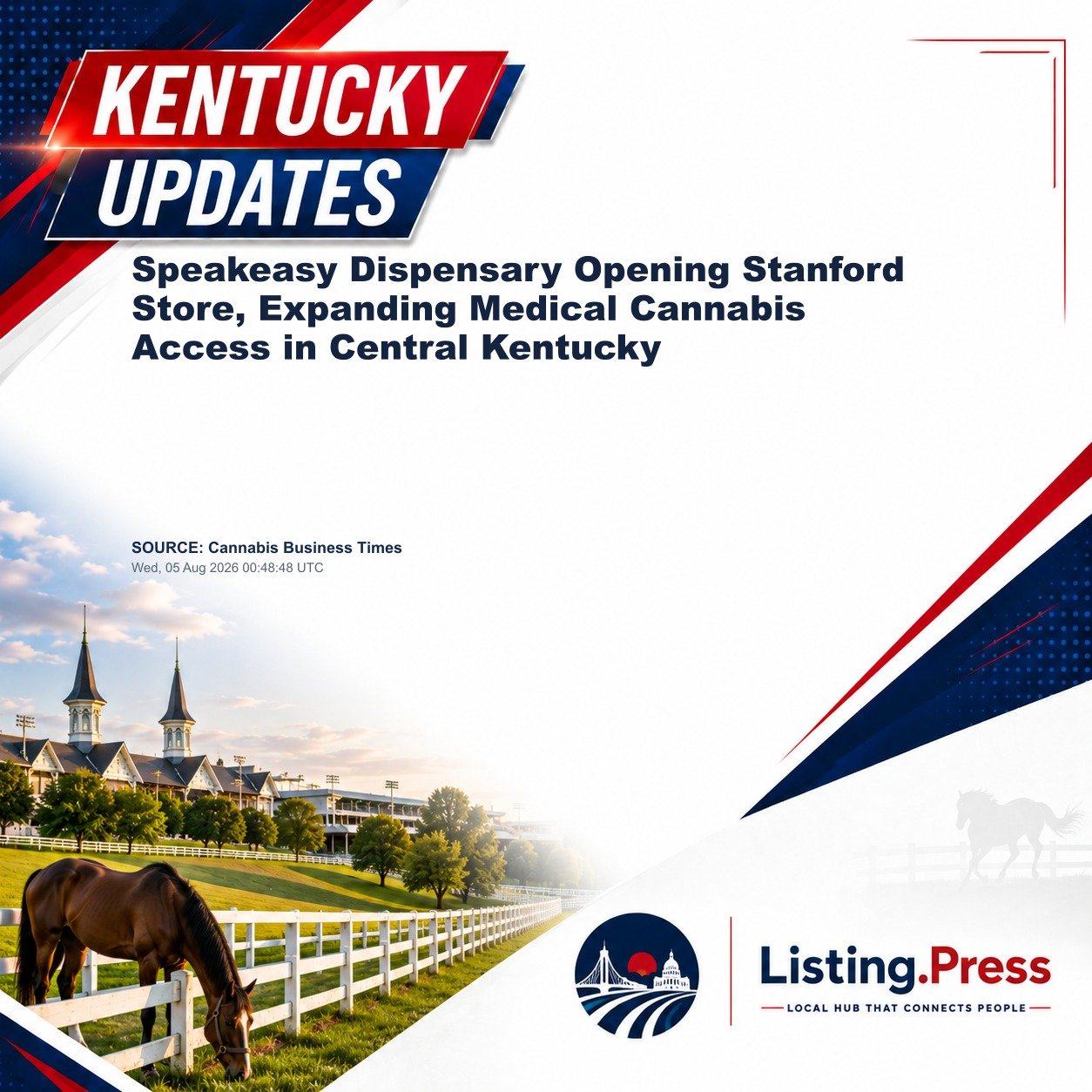 Speakeasy Dispensary Opening Stanford Store, Expanding Medical Cannabis Access in Central Kentucky