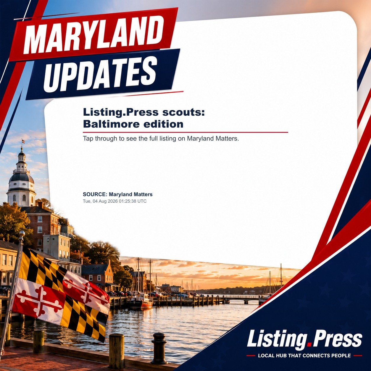 Listing.Press scouts: Baltimore edition