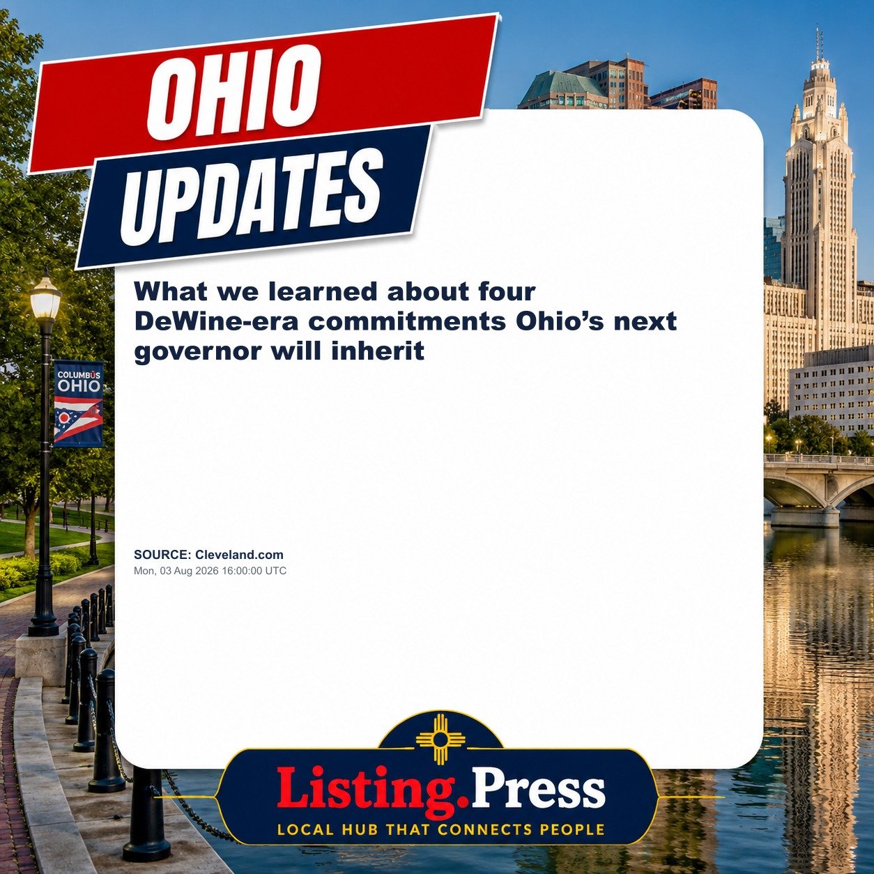 What we learned about four DeWine-era commitments Ohio’s next governor will inherit