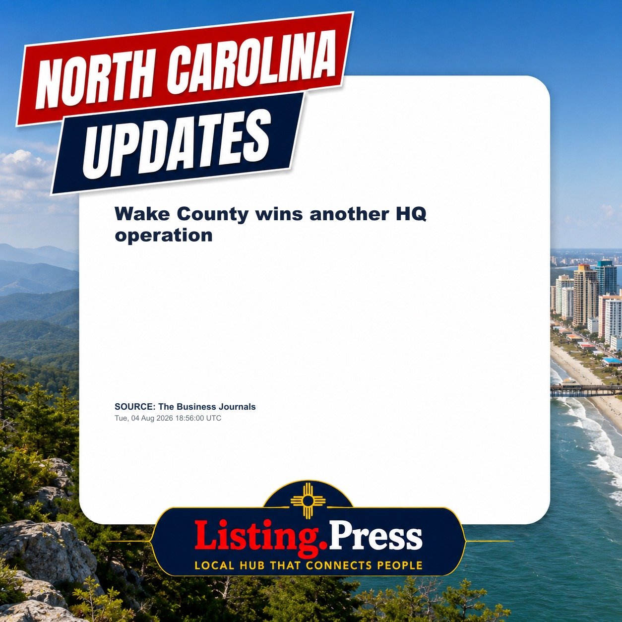 Wake County wins another HQ operation