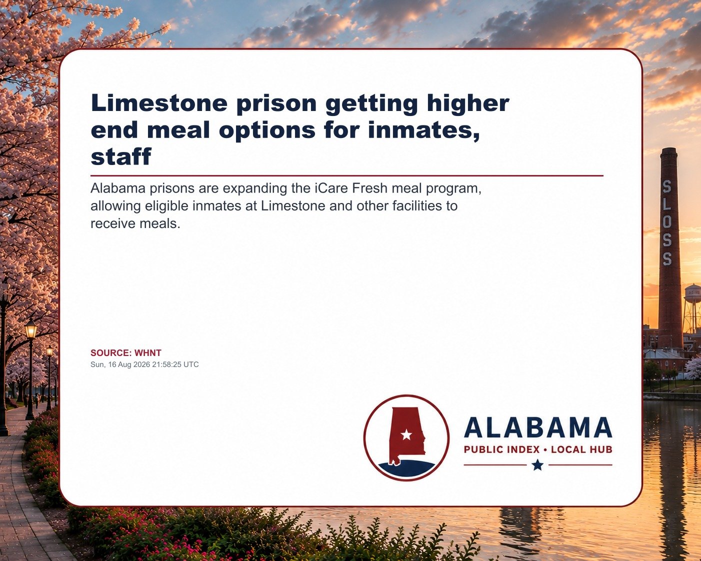 Limestone prison getting higher end meal options for inmates, staff