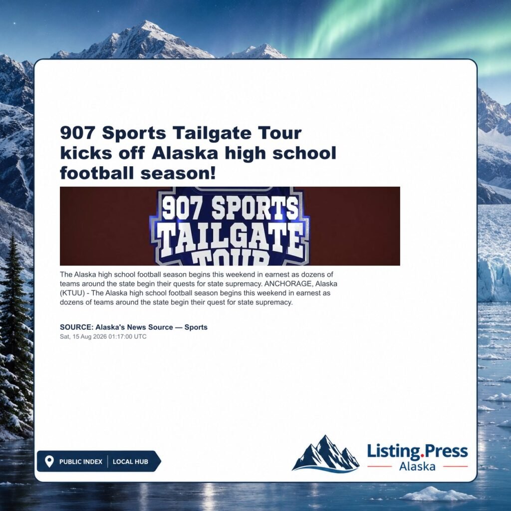 907 Sports Tailgate Tour kicks off Alaska high school football season!