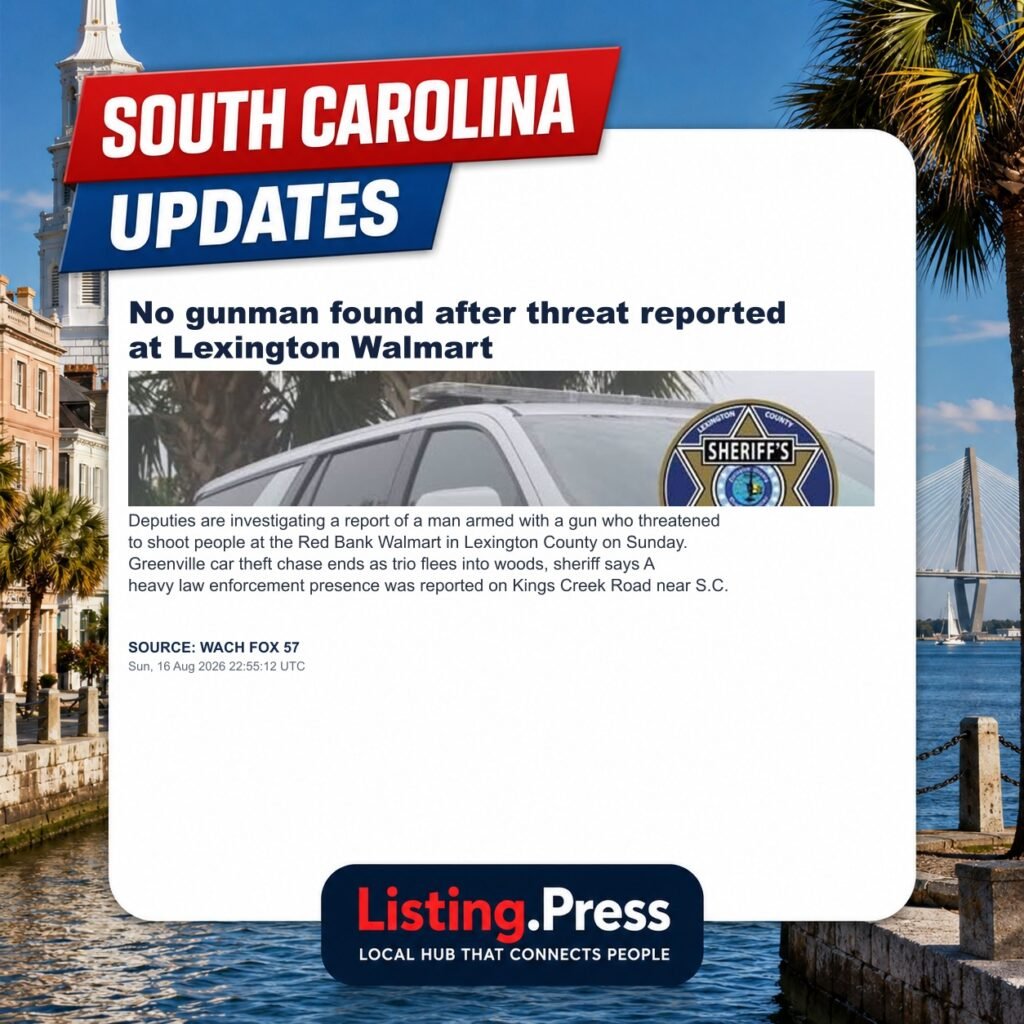 No gunman found after threat reported at Lexington Walmart