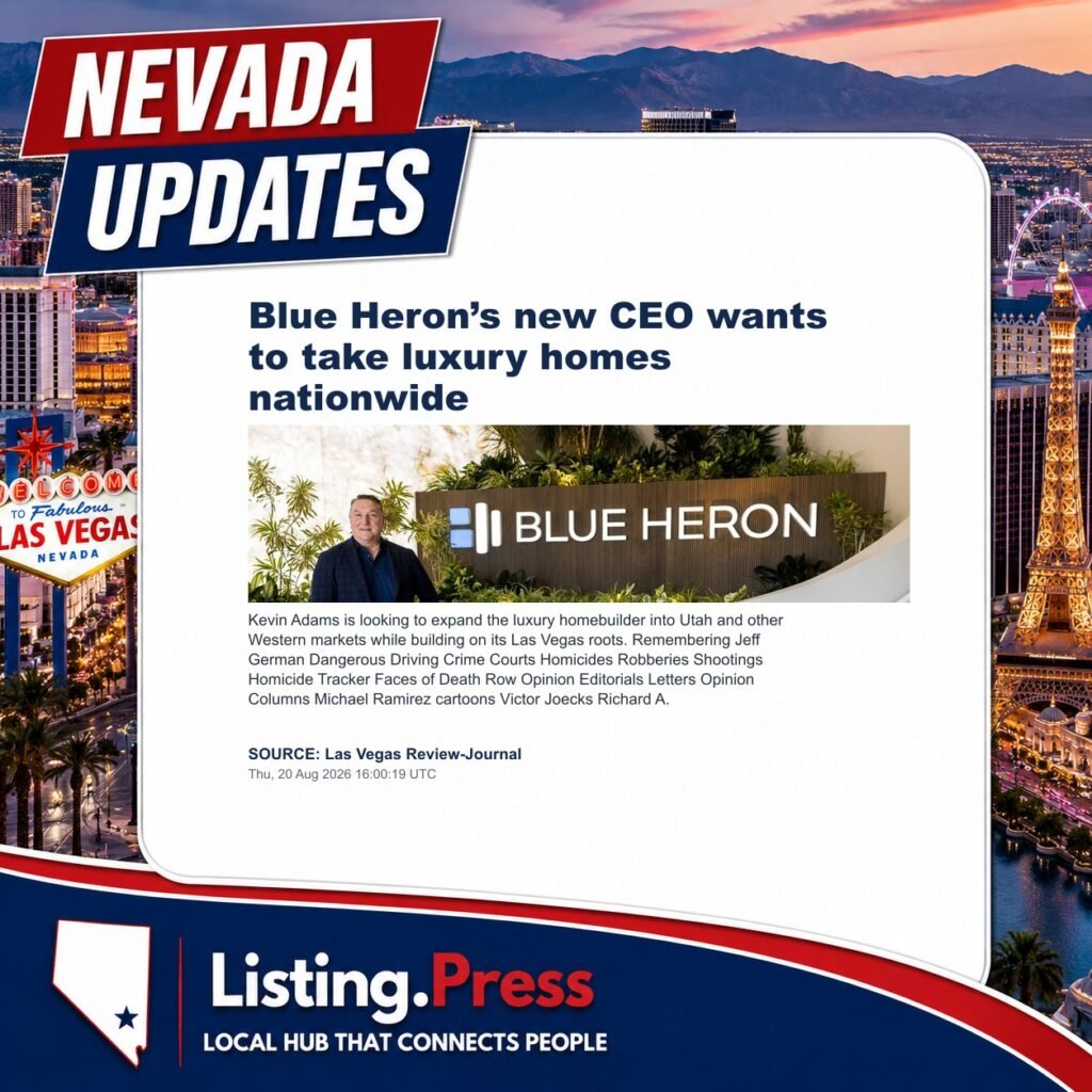 Blue Heron’s new CEO wants to take luxury homes nationwide