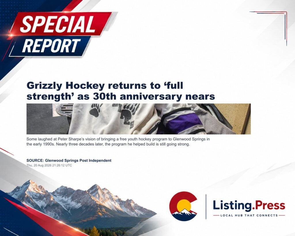 Grizzly Hockey returns to ‘full strength’ as 30th anniversary nears