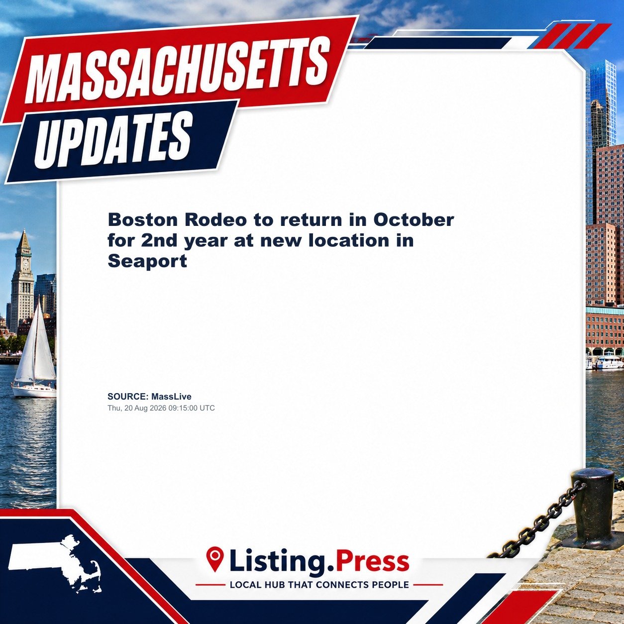 Boston Rodeo to return in October for 2nd year at new location in Seaport