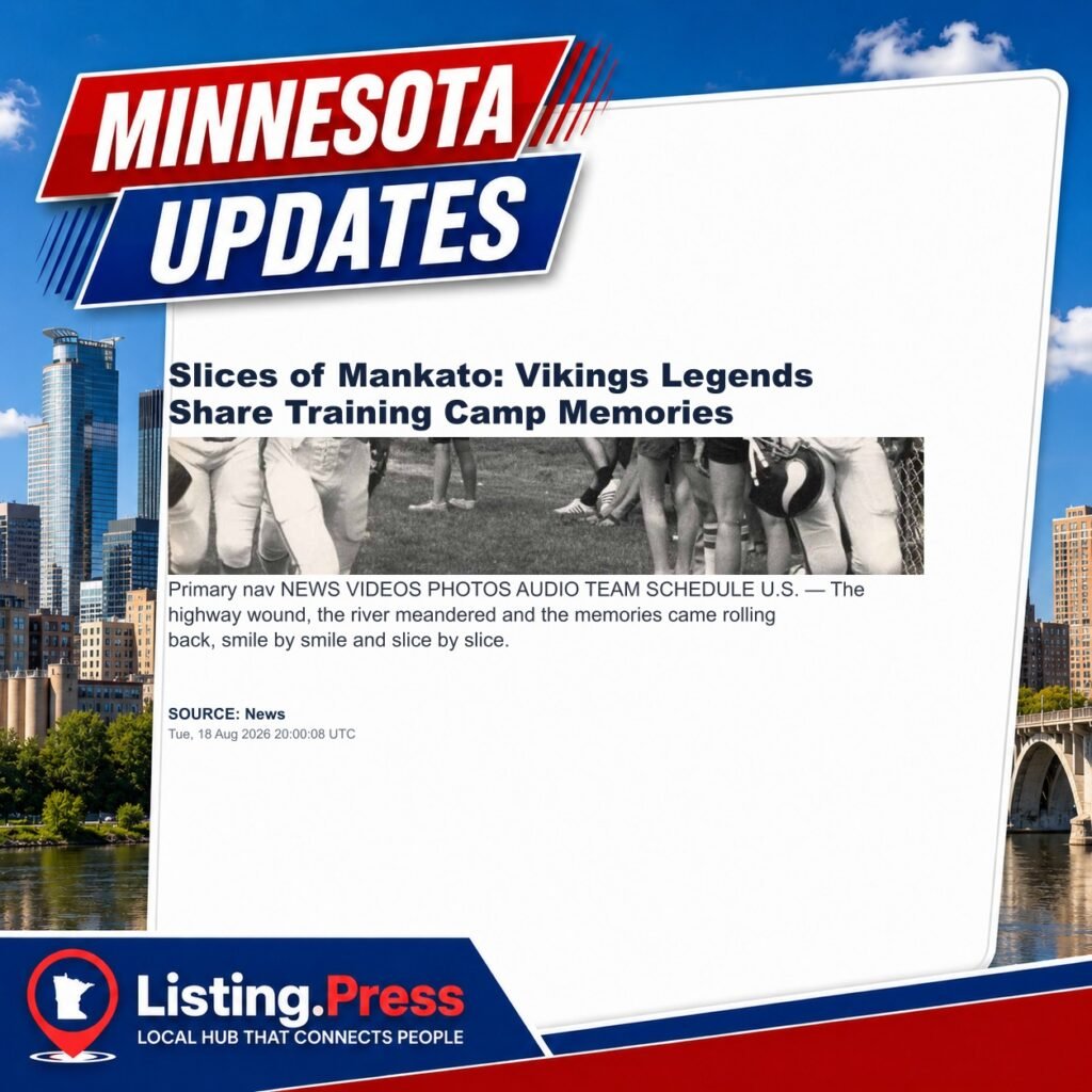 Slices of Mankato: Vikings Legends Share Training Camp Memories