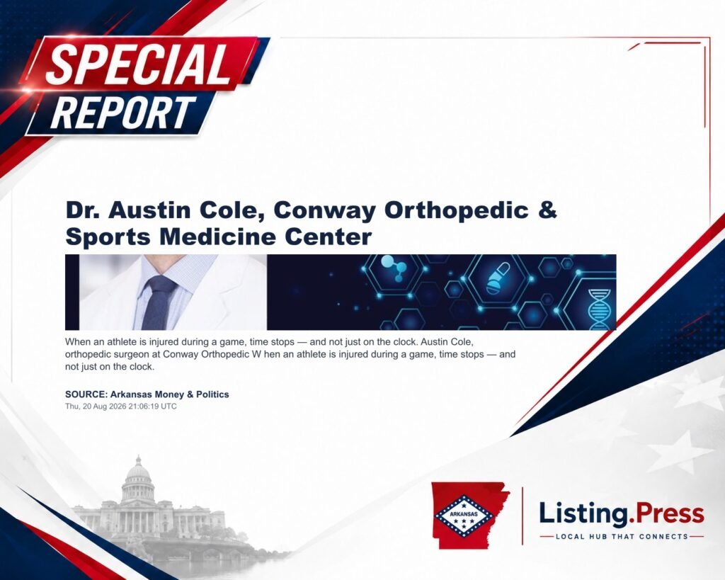 Dr. Austin Cole, Conway Orthopedic & Sports Medicine Center