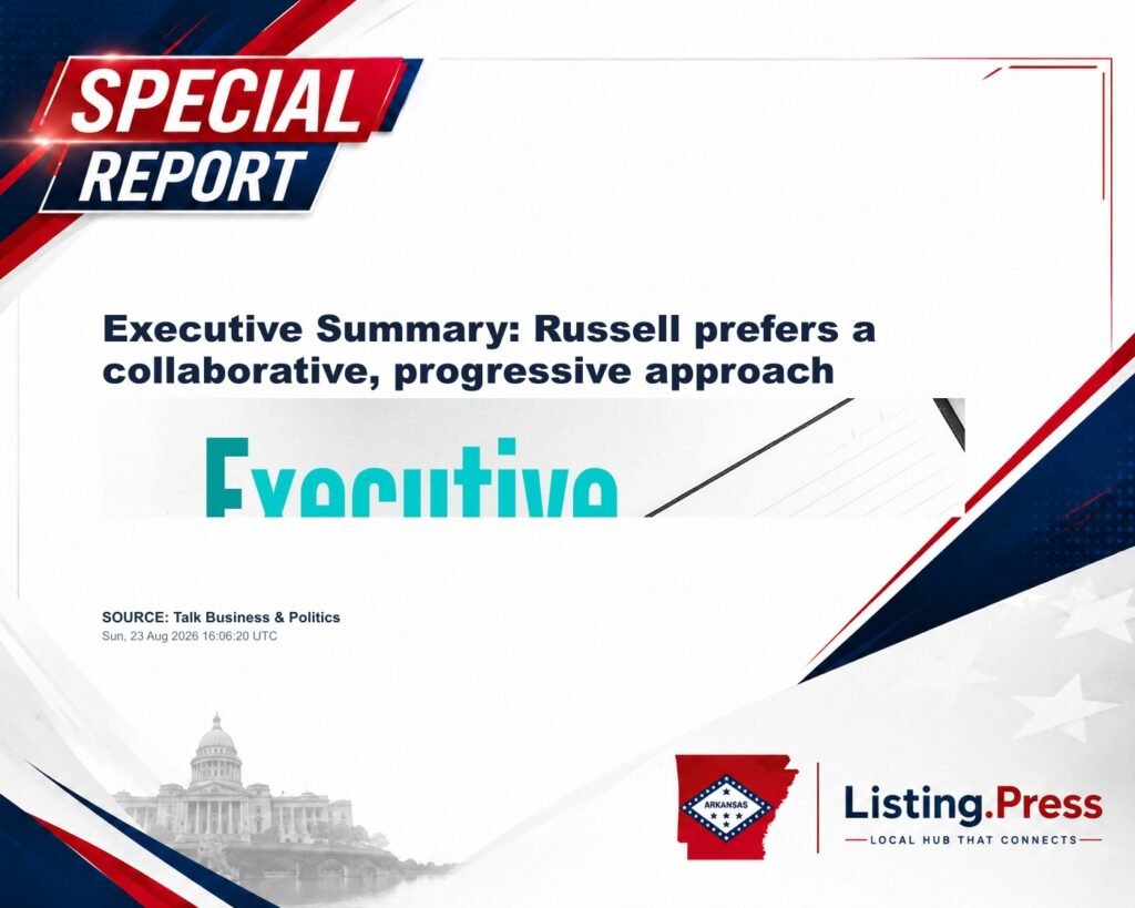Executive Summary: Russell prefers a collaborative, progressive approach