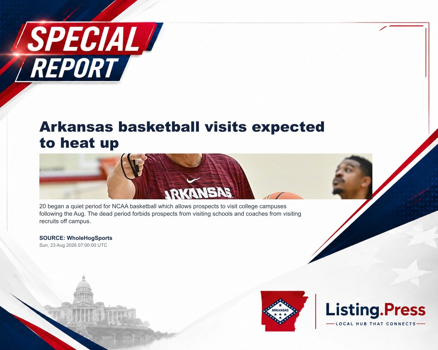 Arkansas basketball visits expected to heat up
