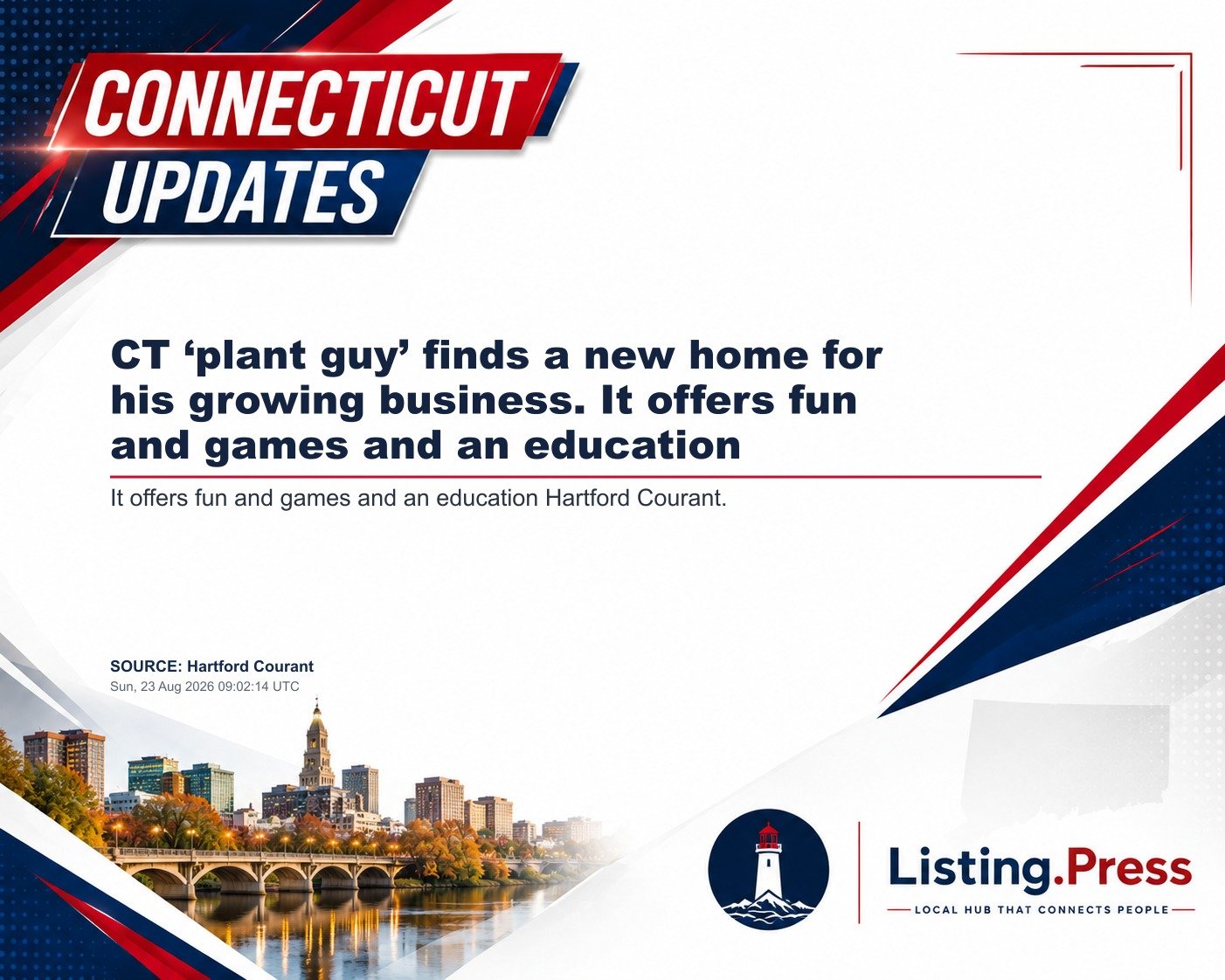 CT ‘plant guy’ finds a new home for his growing business. It offers fun and games and an education