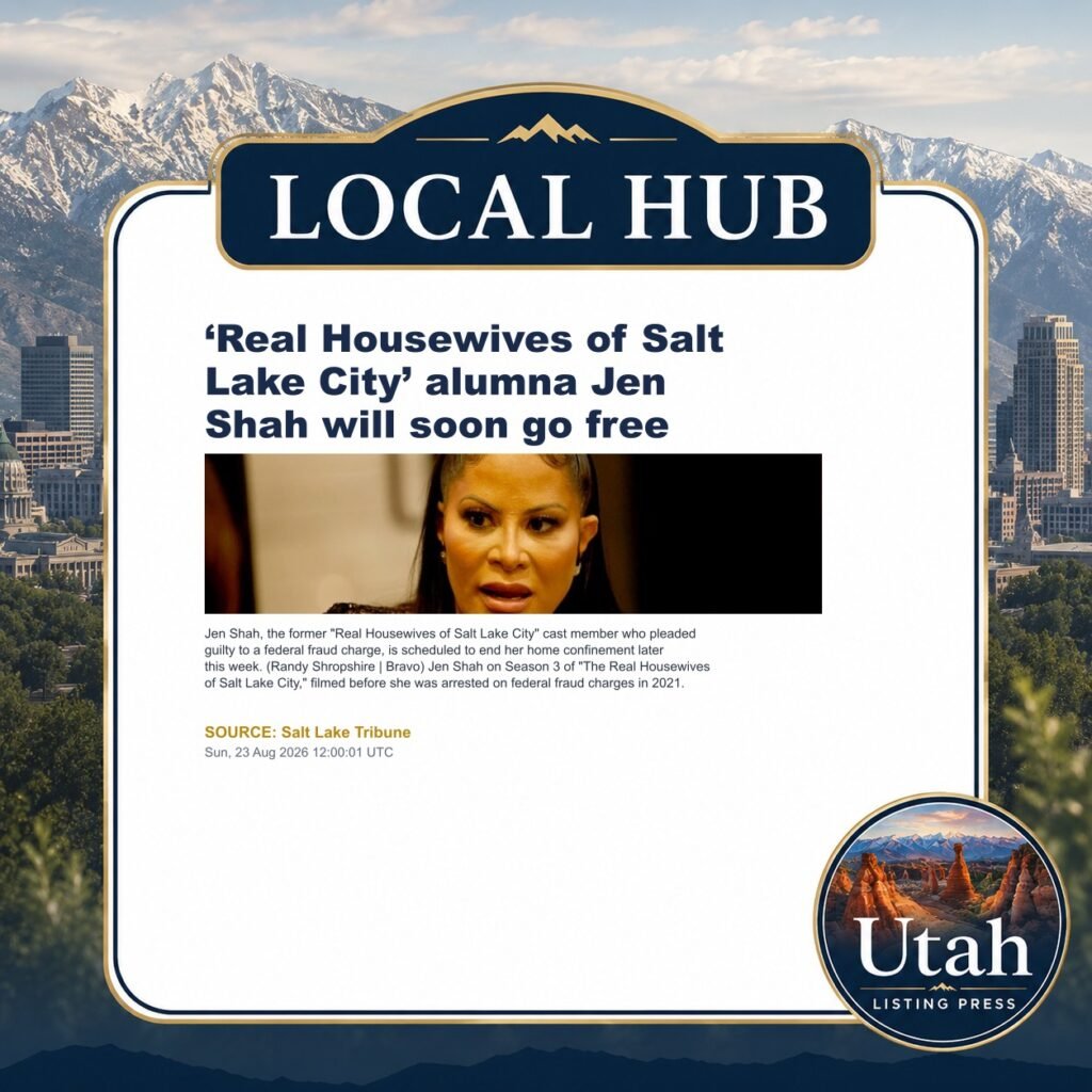 ‘Real Housewives of Salt Lake City’ alumna Jen Shah will soon go free
