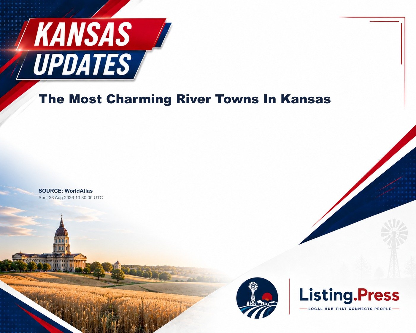 The Most Charming River Towns In Kansas